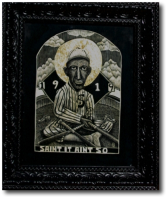 Saint It Ain’t So
Gin Stevens, 2002
13” x 10” Saint It Ain’t So
Gin Stevens, 2002
13” x 10”
